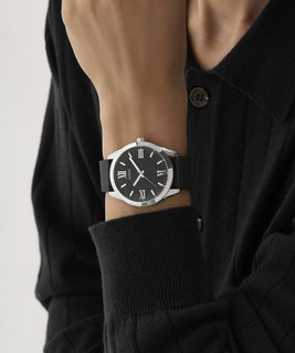 GUESS – Elliot hodinky, Černá, Stříbrná barva 1