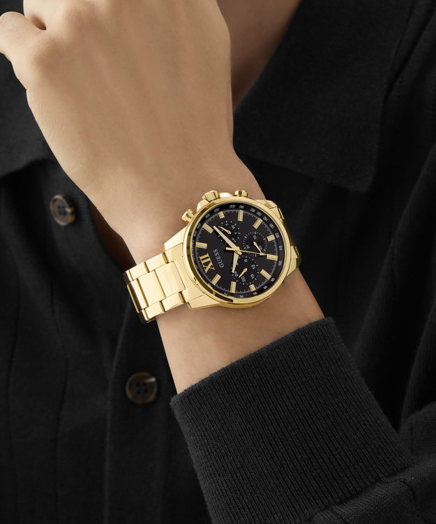 Walker hodinky – GUESS, Zlatá barva Muži 1