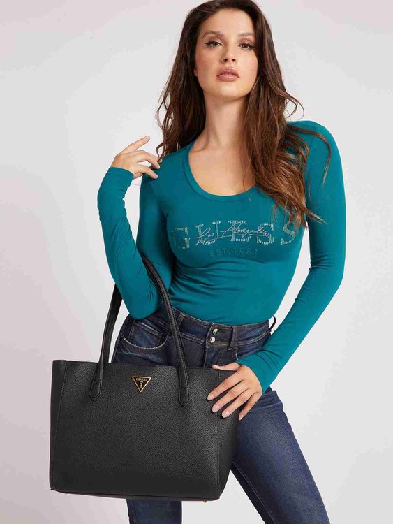 Guess – Downtown kabelka, Černá barva 1