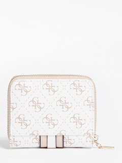 Luxusní Katey peněženka, Béžová, Bílá barva, T/U