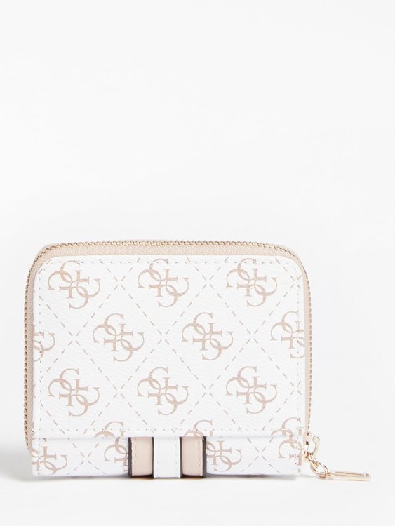 Luxusní Katey peněženka, Béžová, Bílá barva, T/U