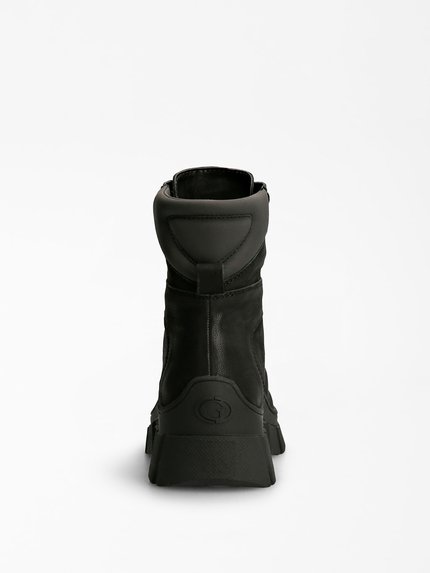 Guess, Černá barva Hearly combat boots