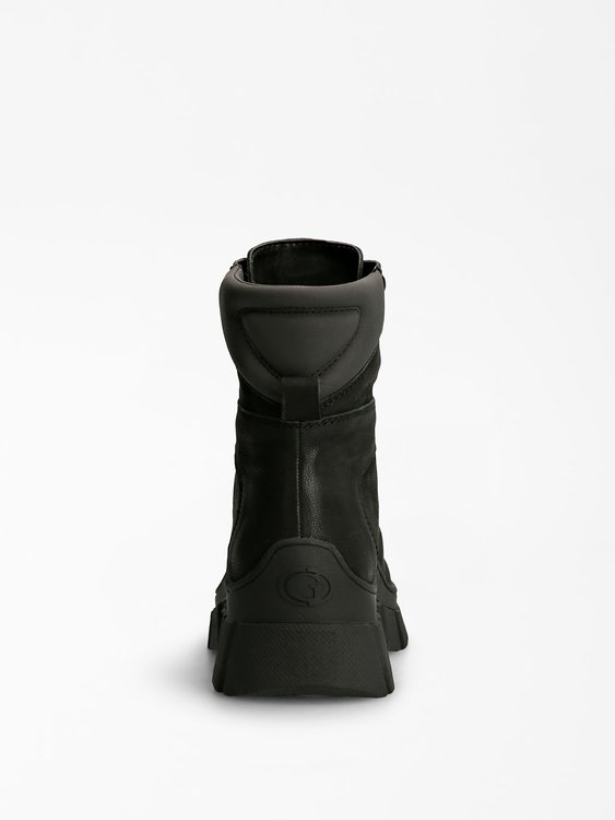 Guess, Černá barva Hearly combat boots