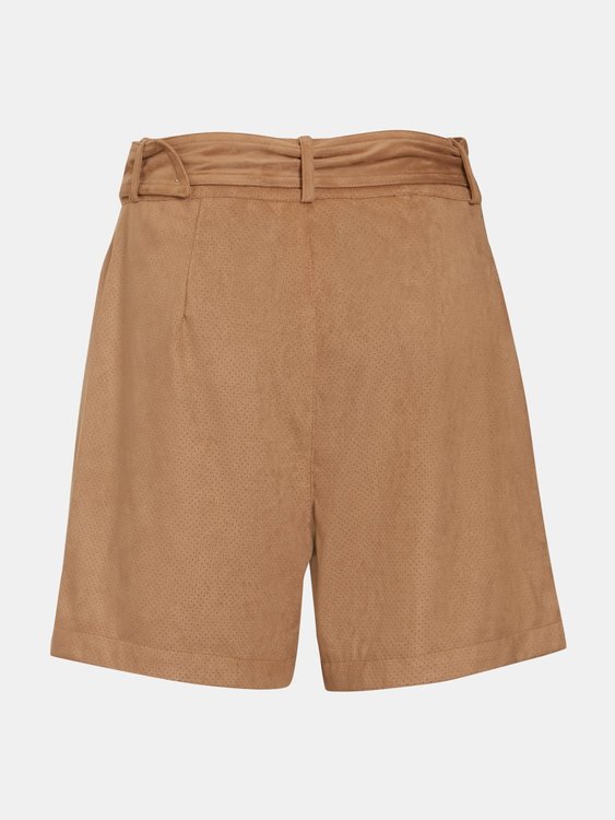 Módní Mariangela kraťasy, Béžová, Hnědá barva, 2022 1