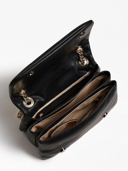 Módní Sharma crossbody, Černá barva, 2022