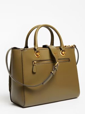 Amantea Girlfriend kabelka – GUESS, Khaki, Zelená barva Ženy