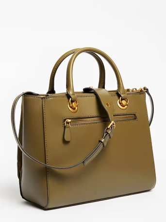 Amantea Girlfriend kabelka – GUESS, Khaki, Zelená barva Ženy