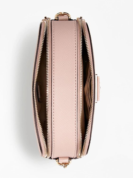 Módní Noelle crossbody, Růžová barva, 2022