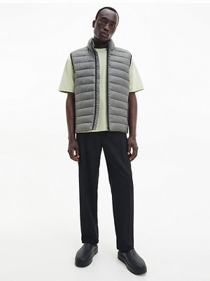 Recycled logo vesta – Calvin Klein, Šedá barva Muži