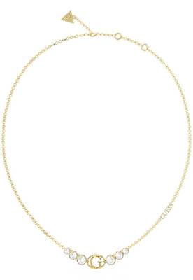 GUESS – Rivoli náhrdelník, Zlatá barva