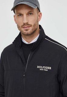 Luxusní Stripe Track bunda, Černá barva, S, M, L, XL