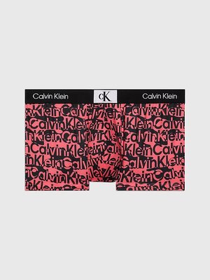 Calvin Klein Underwear – CK 96 Micro boxery, Černá, Červená barva