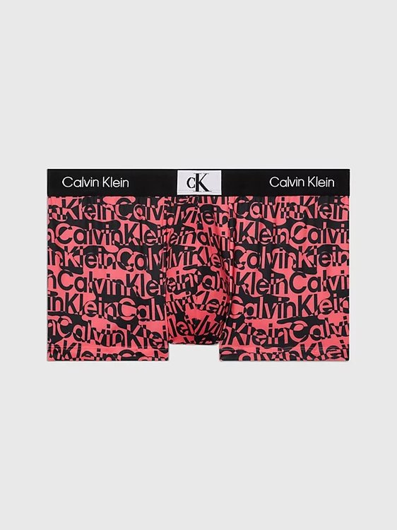 Calvin Klein Underwear – CK 96 Micro boxery, Černá, Červená barva