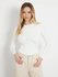 GUESS – Destiny svetr, Bílá barva