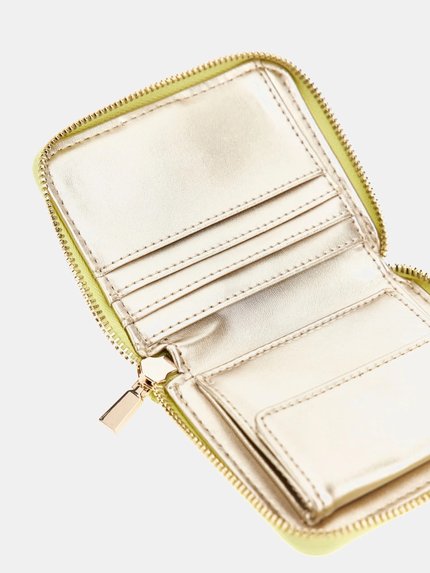 Módní Noreen střední peněženka, Žlutá barva, 2024
