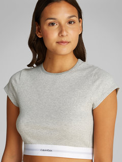 Luxusní LV00QS7349-P7A triko RIB CROP TEE, XS, S, M