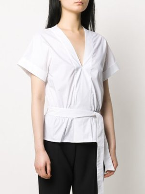 Luxusní Scarmoza halenka, Bílá barva, 40, 42, 44