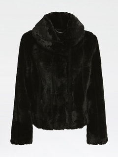 Luxusní New Sophy kožich, Černá barva, XS, S, M, L