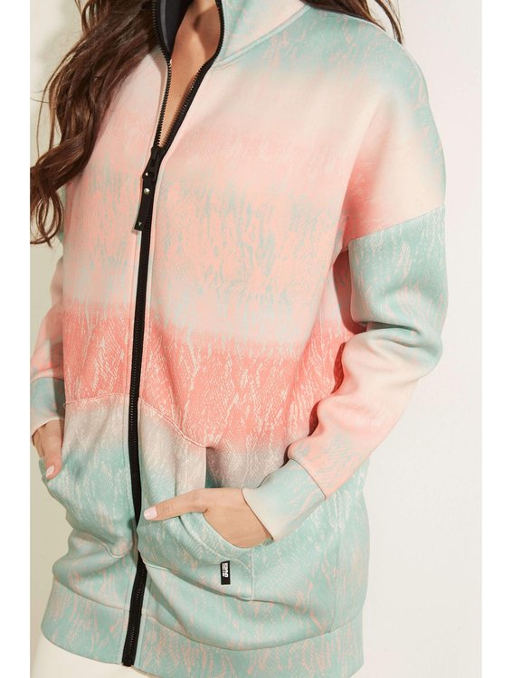 Módní Corrine dlouhá mikina, Multi barva, 2022