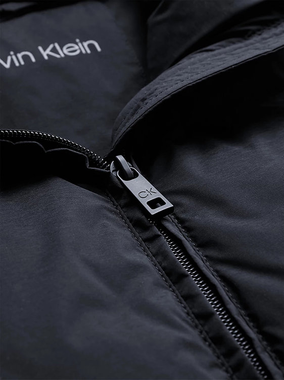 Lofty maxi vesta Černá barva Ženy 1