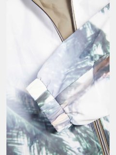 Reversible větrovka Bílá, Khaki, Zelená barva Muži