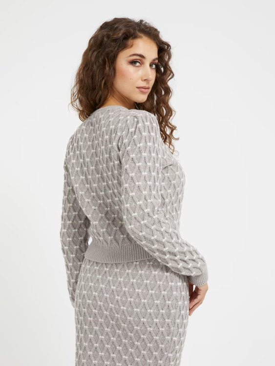 Miya kardigen – GUESS, Šedá barva Ženy