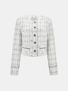 Bílá, Multi barva, Sofia Tweed sako