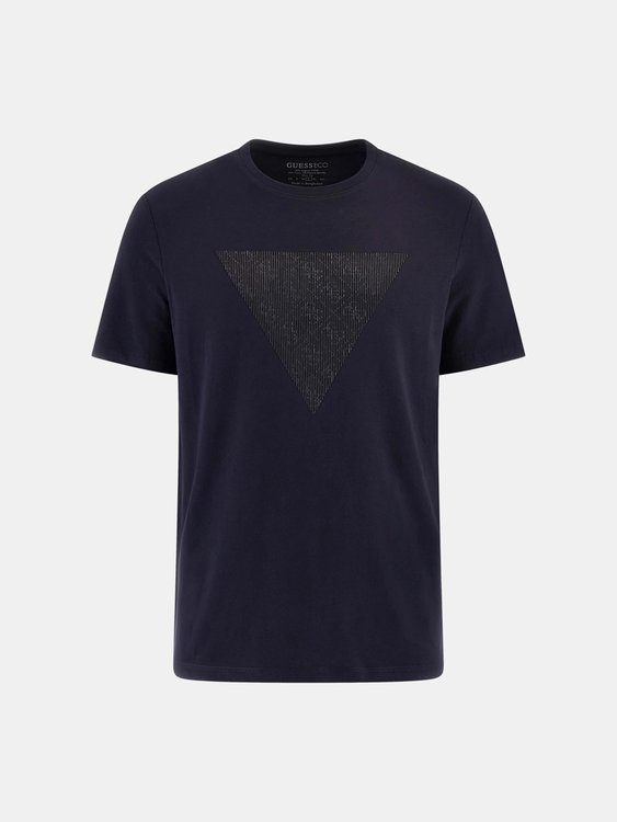 Luxusní Shiny Gel Triangle triko, Modrá barva, S, M, L, XL