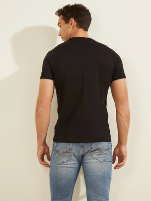 Velvet logo tričko Černá barva Muži