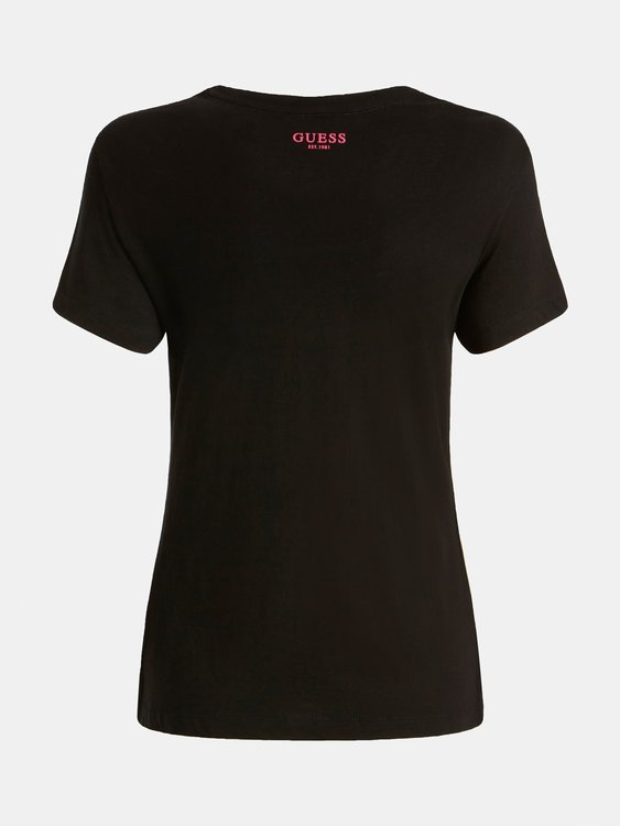 Guess, Černá barva Elsie triko
