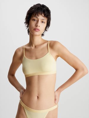 Neo Nudes braletka – Calvin Klein Underwear, Žlutá barva Ženy