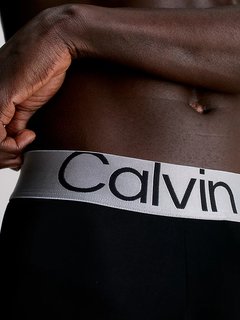 Luxusní Micro Steel boxery 3ks, Modrá barva, S, M, L, XL