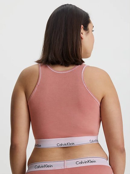 Módní Modern Cotton podprsenka, Růžová barva, 2023