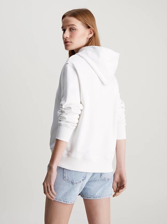 Archival Monologo mikina – Calvin Klein Jeans, Bílá barva Ženy