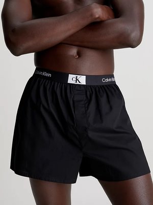 CK 96 Woven trenky 3ks – Calvin Klein Underwear, Černá, Oranžová, Šedá barva Muži