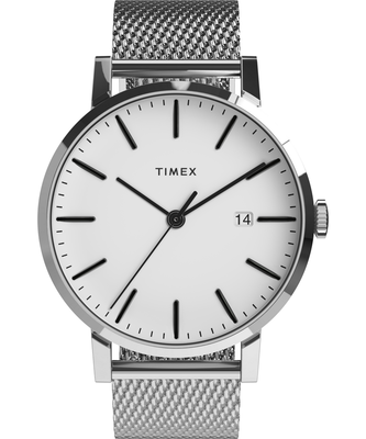 TIMEX – Midtown hodinky, Stříbrná barva
