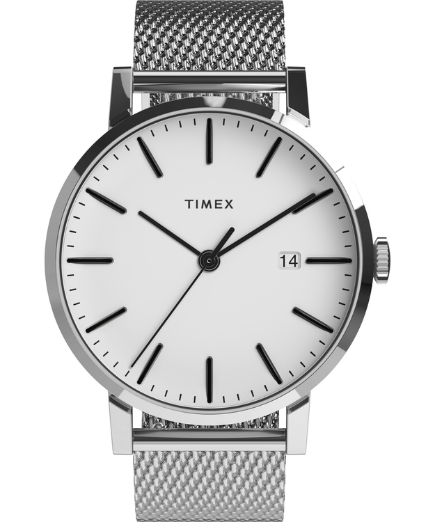 TIMEX – Midtown hodinky, Stříbrná barva
