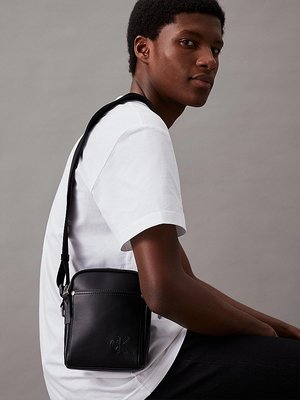 Tagged Reporter crossbody – Calvin Klein Jeans, Černá barva Muži