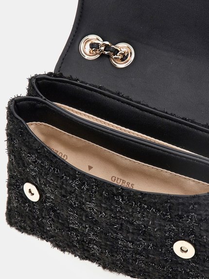 Módní Giully Mini 2 crossbody, Černá barva, 2024