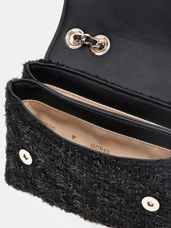 Módní Giully Mini 2 crossbody, Černá barva, 2024