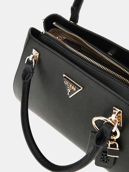 Módní Noelle Luxury kabelka, Černá barva, 2025