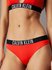 Módní Intense Power plavky - Spodní díl, Červená barva, 2025