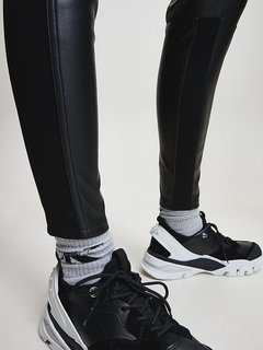 Kalhoty Stretch Faux Leather Černá barva Ženy, Ženy, Ženy