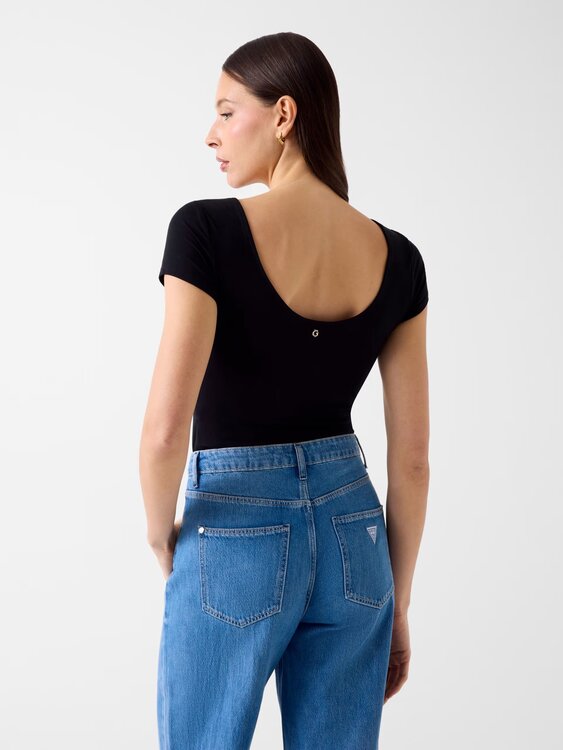 Kimmie top – GUESS, Černá barva Ženy