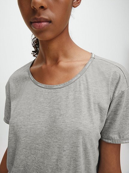 Módní Noční košile Youthful lingerie, Šedá barva, BASIC                                   , BASIC