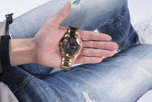 Módní Hodinky Atlas, Zlatá barva, 2022 2