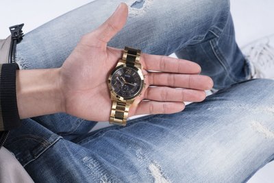 Módní Hodinky Atlas, Zlatá barva, 2022 2