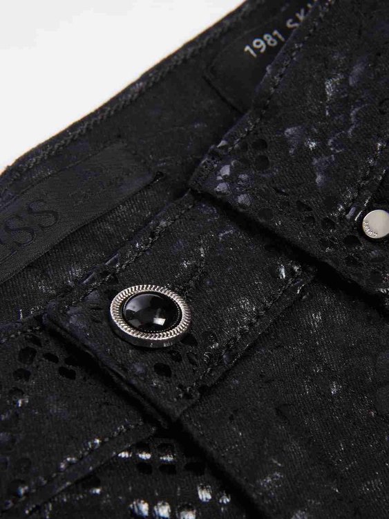 Guess, Černá barva 1981 Skinny fit 2