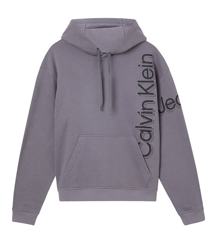 Vertical bold mikina – Calvin Klein Jeans, Šedá barva Muži