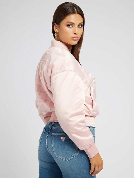 Luxusní Alexia bunda, Růžová barva, XS, S, M, L